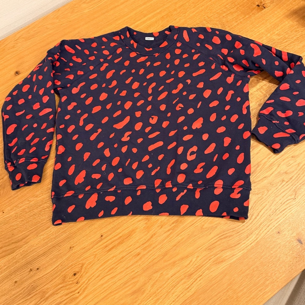 Clare v jag womens sweatshirt
